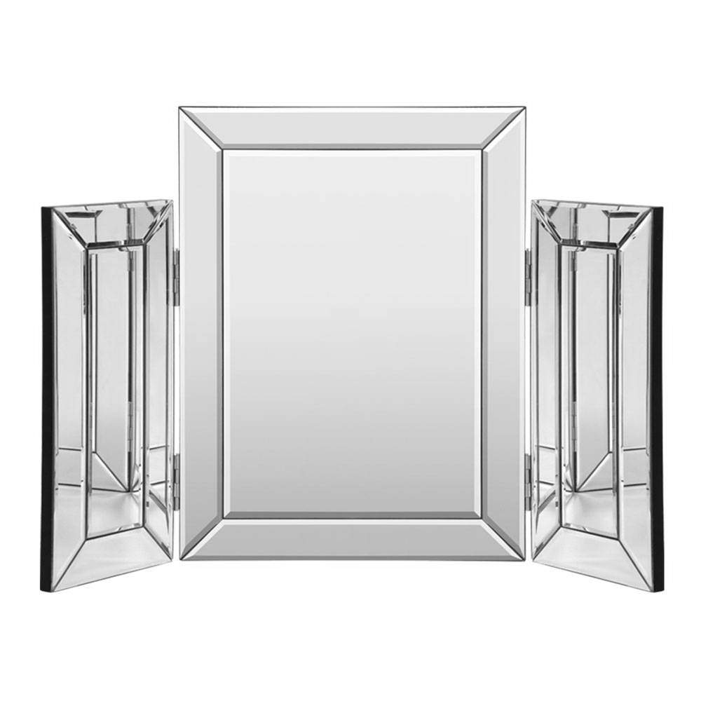 Artiss Mirrored Furniture Makeup Mirror Dressing Table Vanity Mirrors Foldable - Newstart Furniture