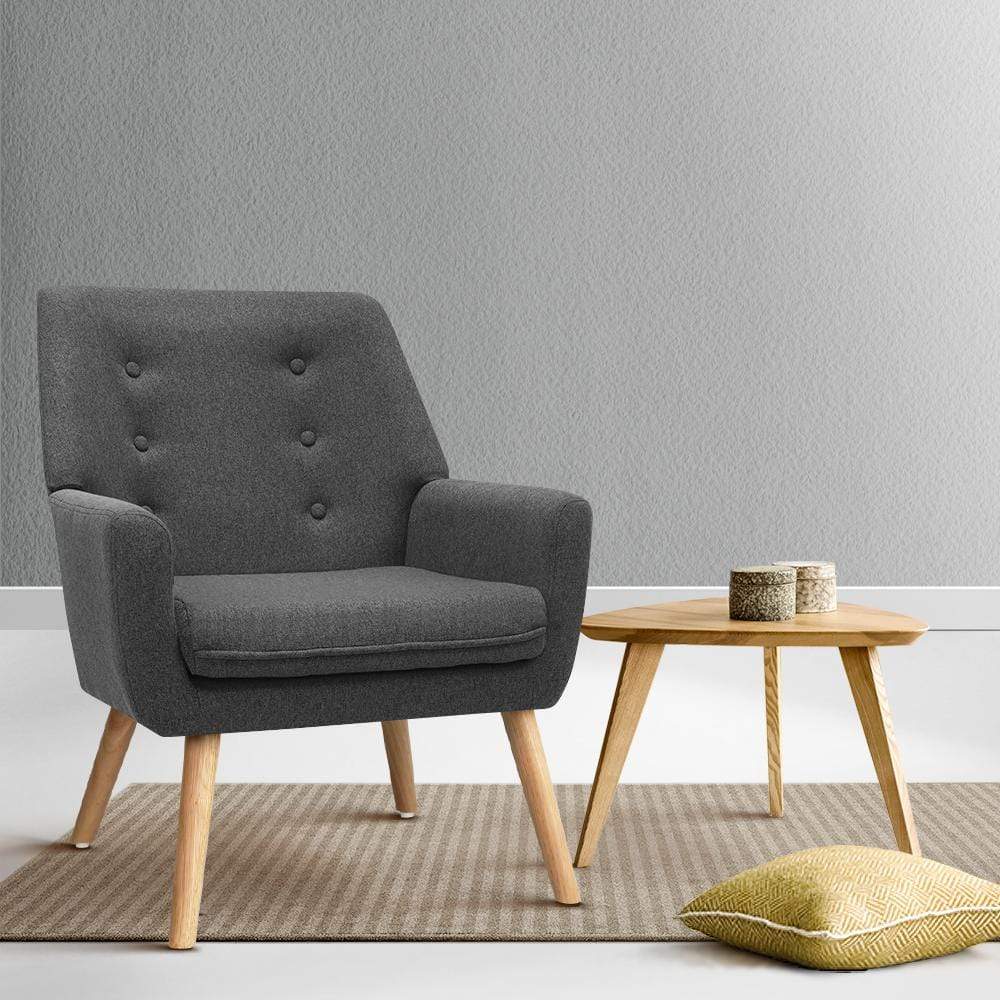 Armchair Tub Single Dining Chair - Newstart Furniture