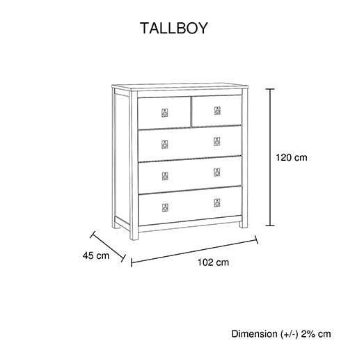 Noe Tallboy - Newstart Furniture