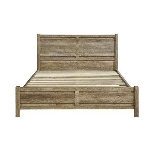 Cielo Bedframe Double Size Oak - Newstart Furniture