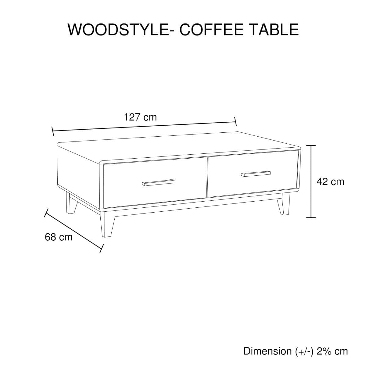 Woodstyle Coffee Table - Newstart Furniture