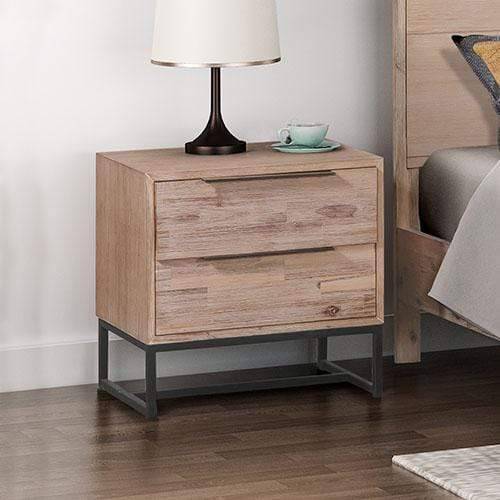 Hannah Bedside Table - Newstart Furniture
