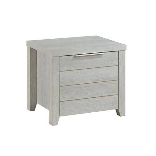 Cielo Bedside Table White Ash - Newstart Furniture