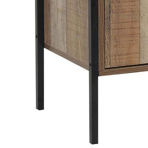 Mascot Wine Cabinet Oak Colour - Newstart Furniture