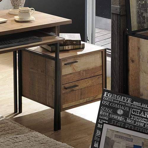 Mascot Bedside Table Oak - Newstart Furniture