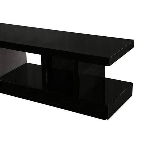 Grandora TV Cabinet Black & White Glossy Colour - Newstart Furniture