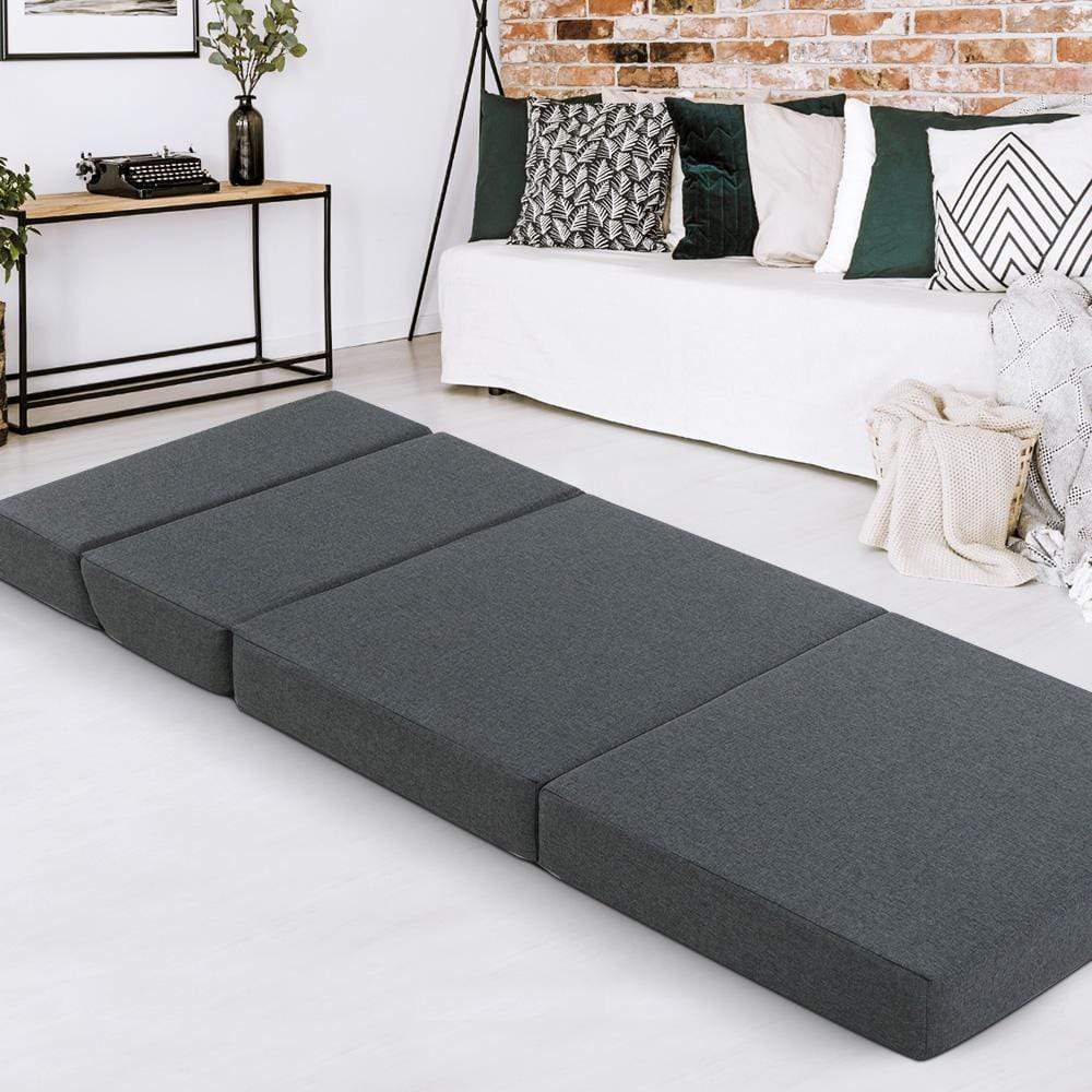 Giselle Bedding Folding Mattress Foldable Portable Bed Floor Mat Camping Pad - Newstart Furniture