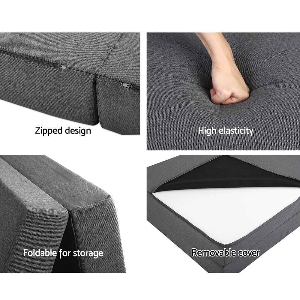 Giselle Bedding Folding Foam Portable Mattress - Newstart Furniture