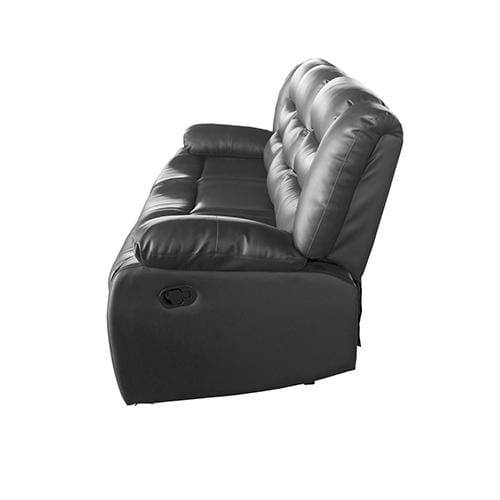 Fantasy Recliner Pu Leather 3R Black - Newstart Furniture