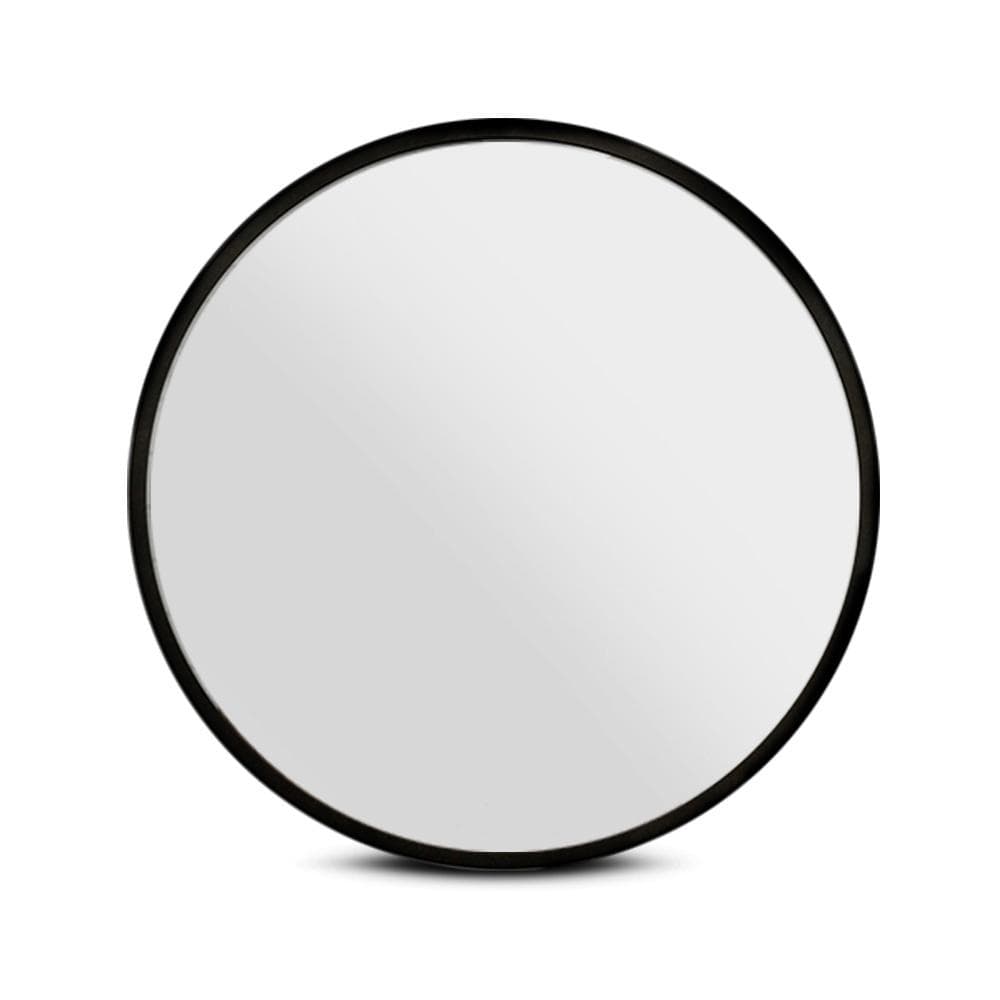 Embellir 60cm Wall Mirror Round Bathroom Makeup Mirror - Newstart Furniture