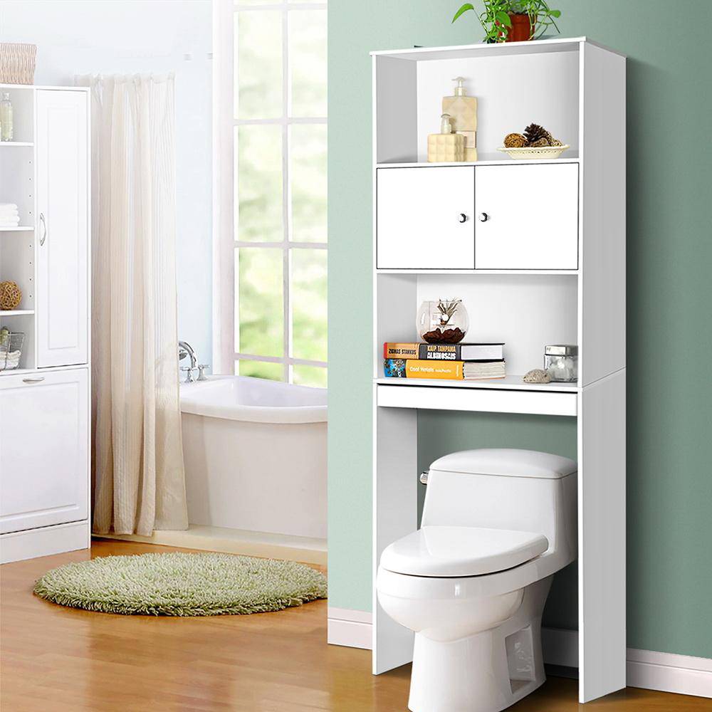 Artiss Bathroom Storage Cabinet - White - Newstart Furniture