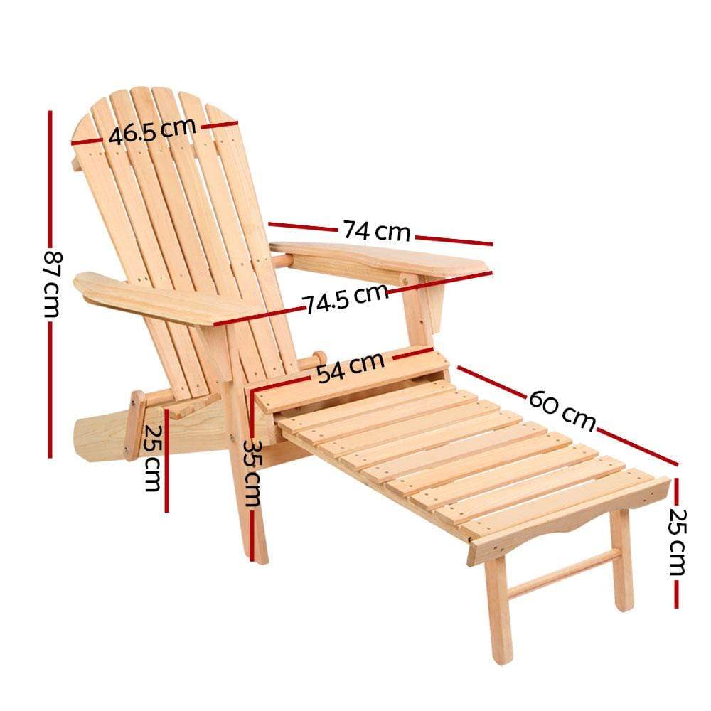 Gardeon Set of 2 Outdoor Sun Lounge Chairs Patio Furniture Beach Chair Lounger - Newstart Furniture