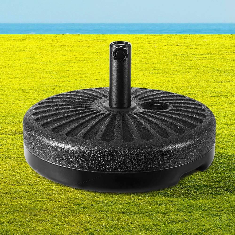 Instahut Outdoor Umbrella Base Stand Pole Pod Sand/Water Patio Cantilever Offset - Newstart Furniture