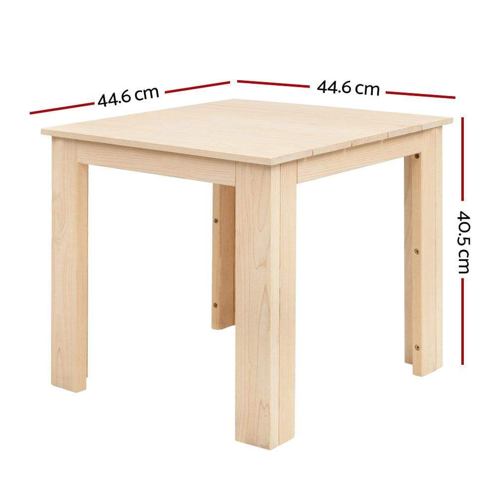 Gardeon Wooden Outdoor Side Beach Table - Newstart Furniture