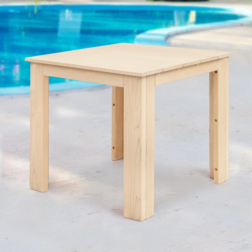 Gardeon Wooden Outdoor Side Beach Table - Newstart Furniture