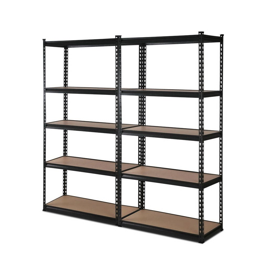 2x1.5M Warehouse Shelving Racking Storage Garage Steel Metal Shelves Rack - Newstart Furniture