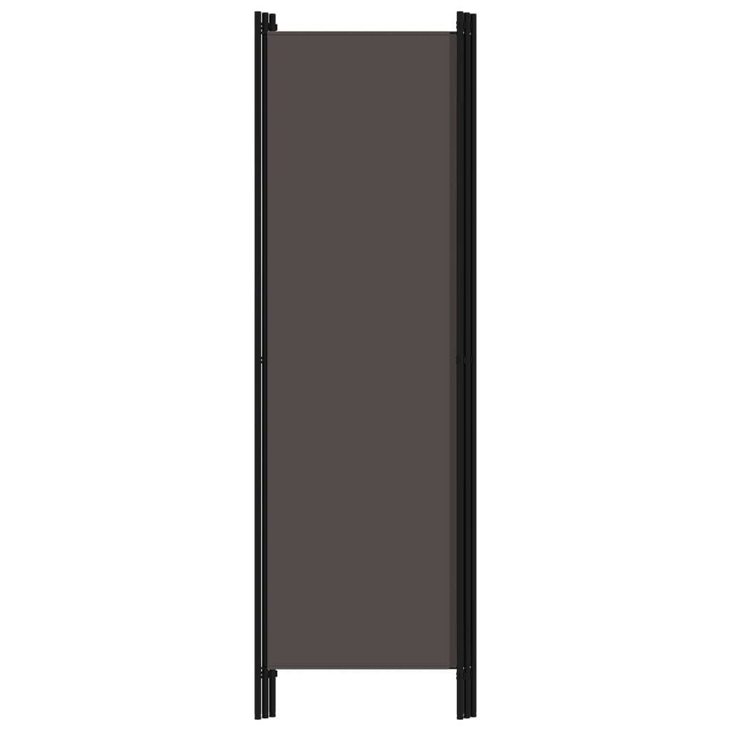 3-Panel Room Divider Anthracite 150x180 cm - Newstart Furniture