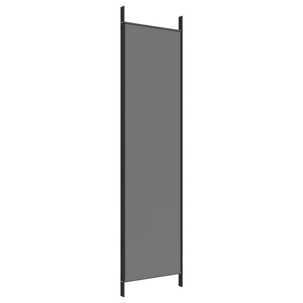 3-Panel Room Divider Anthracite 150x200 cm Fabric - Newstart Furniture