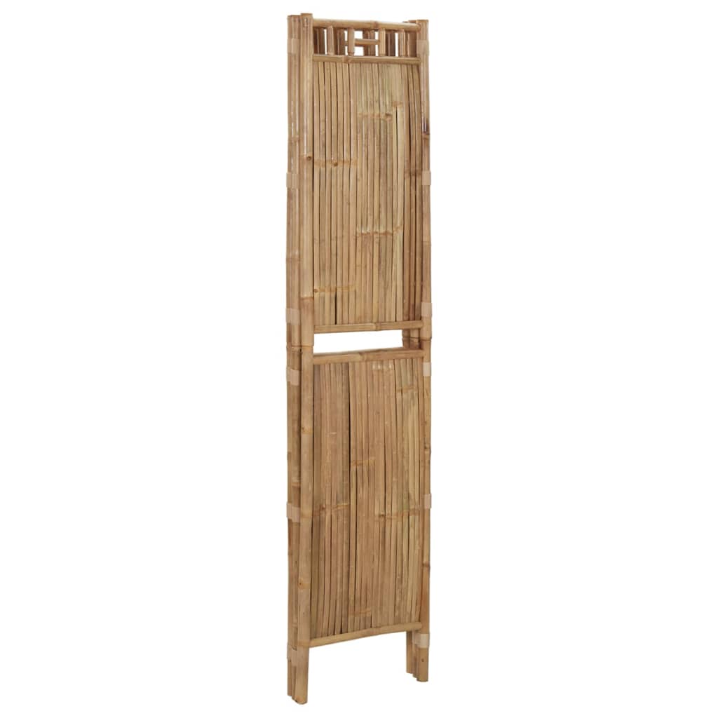 3-Panel Room Divider Bamboo 120x180 cm - Newstart Furniture