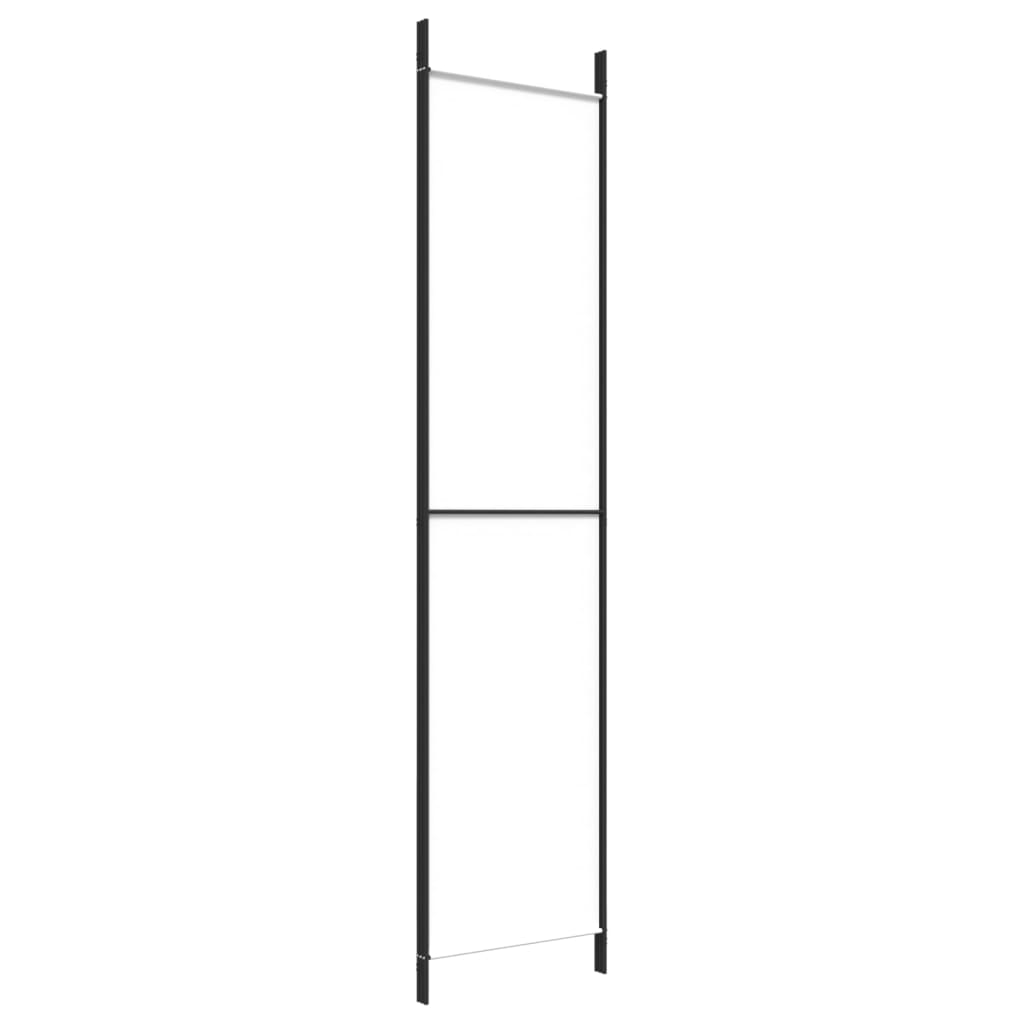 3-Panel Room Divider White 150x220 cm Fabric - Newstart Furniture