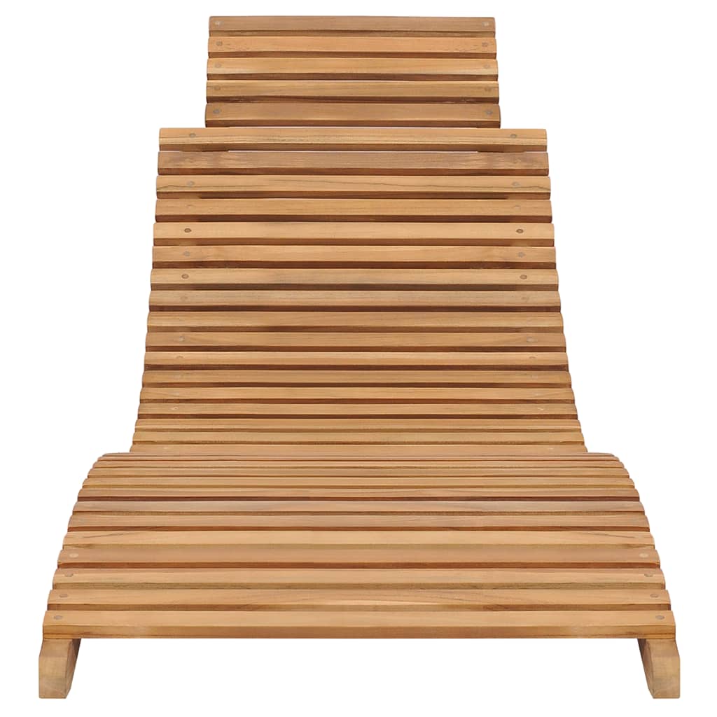 3 Piece Folding Garden Lounge Set Solid Teak Wood - Newstart Furniture