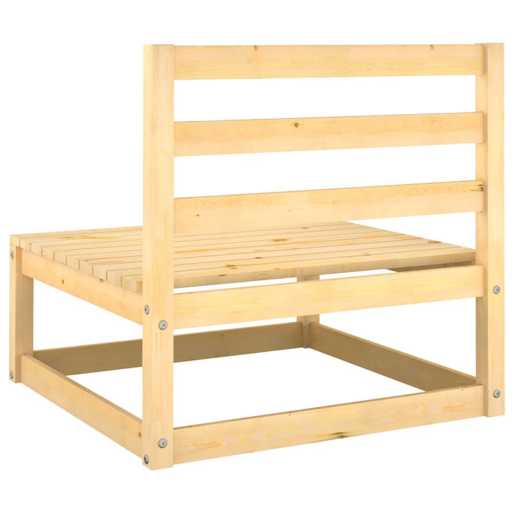 3 Piece Garden Lounge Set Solid Pinewood - Newstart Furniture