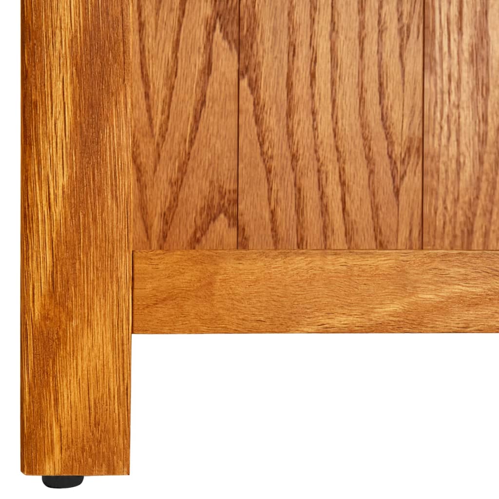 3-Tier Bookcase 70x22.5x82 cm Solid Oak Wood - Newstart Furniture
