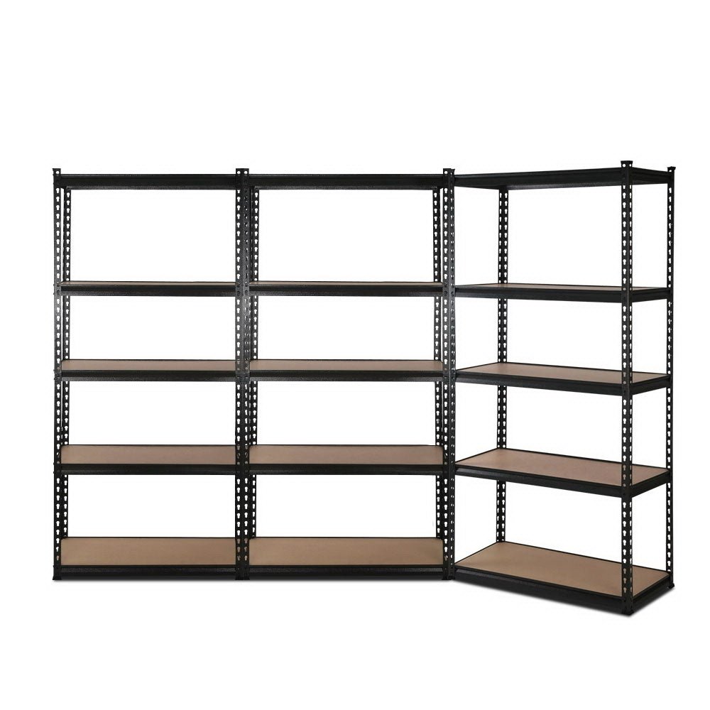 3x1.5M Warehouse Shelving Racking Storage Garage Steel Metal Shelves Rack - Newstart Furniture