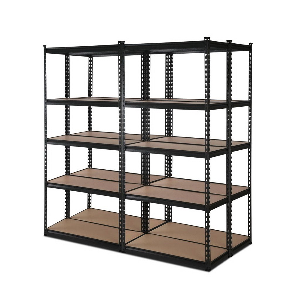 4x1.5M Warehouse Shelving Racking Storage Garage Steel Metal Shelves Rack - Newstart Furniture