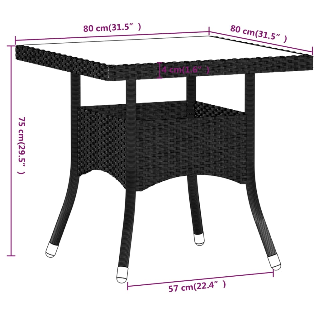 5 Piece Garden Dining Set Poly Rattan & Solid Acacia Wood Grey - Newstart Furniture