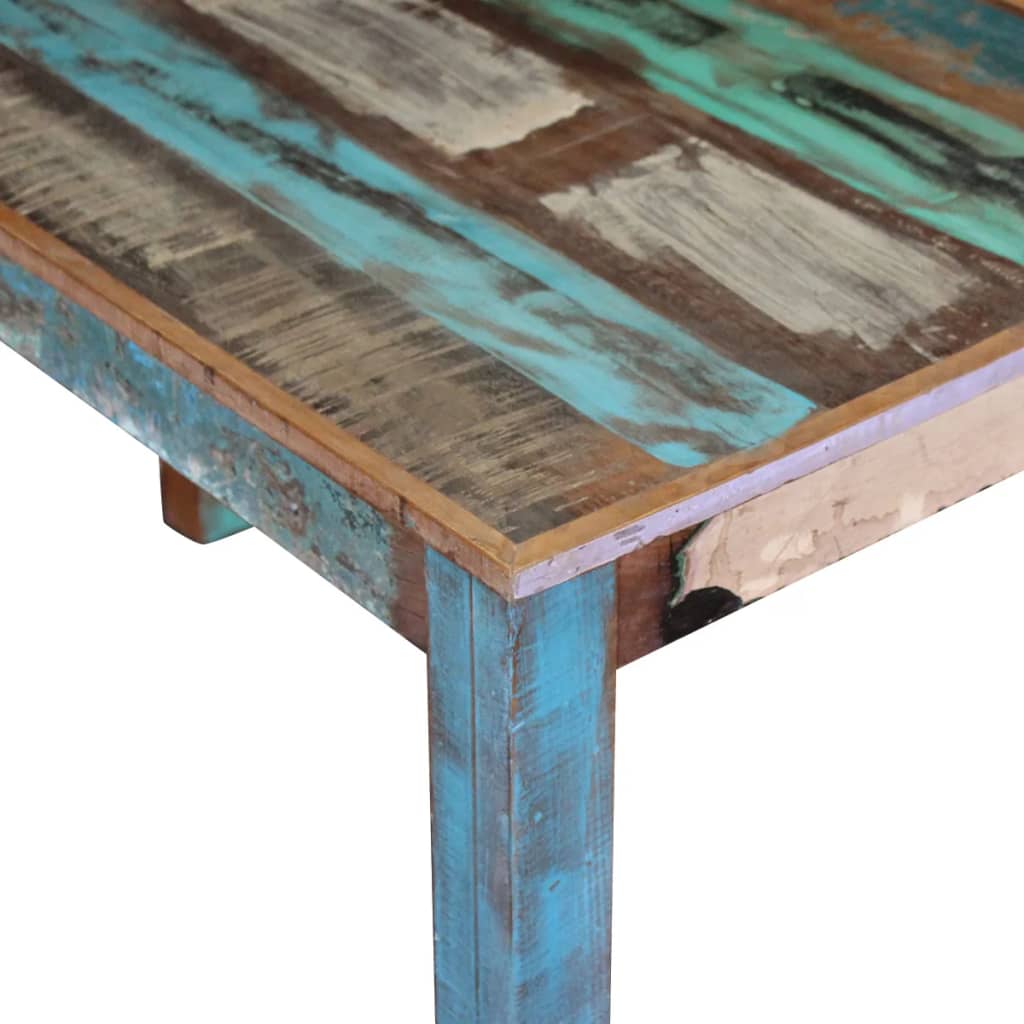Dining Table Solid Reclaimed Wood 115x60x76 cm - Newstart Furniture