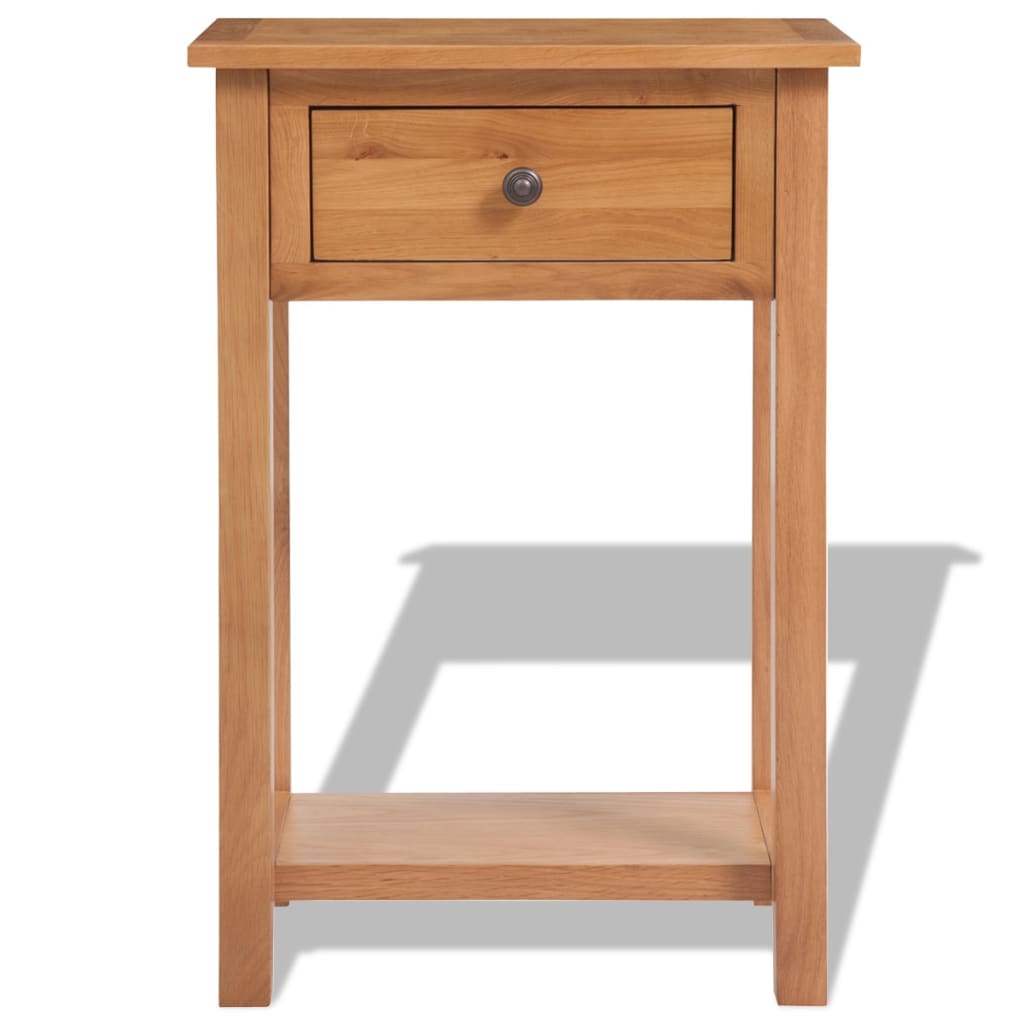 Console Table 50x32x75 cm Solid Oak Wood - Newstart Furniture