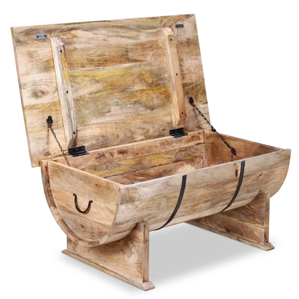 Coffee Table Solid Mango Wood 88x50x40 cm - Newstart Furniture