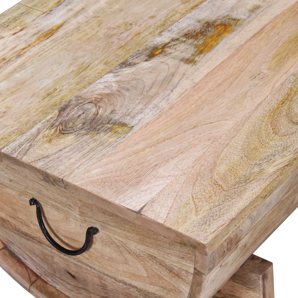 Coffee Table Solid Mango Wood 88x50x40 cm - Newstart Furniture