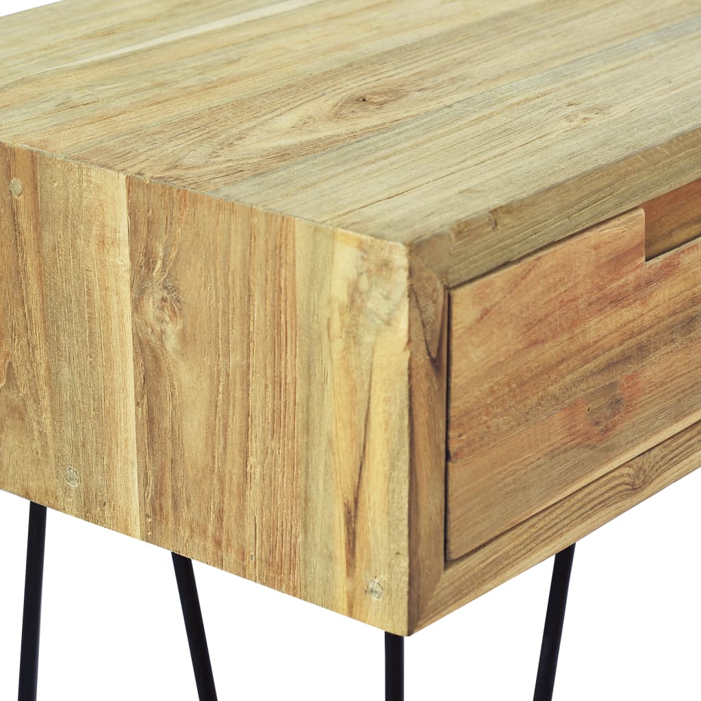 Console Table 120x35x76 cm Solid Teak - Newstart Furniture