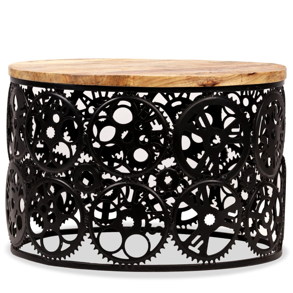 Coffee Table Solid Mango Wood 60x40 cm - Newstart Furniture