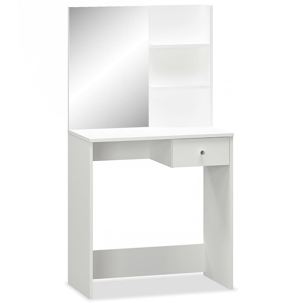 Dressing Table Engineered Wood 75x40x141 cm White - Newstart Furniture