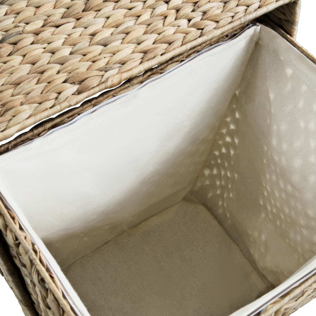 Laundry Basket 44x34x64 cm Water Hyacinth - Newstart Furniture