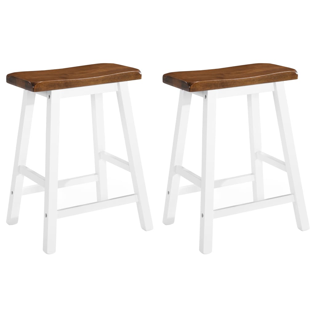 Bar Table and Stool Set 3 Pieces Solid Wood - Newstart Furniture