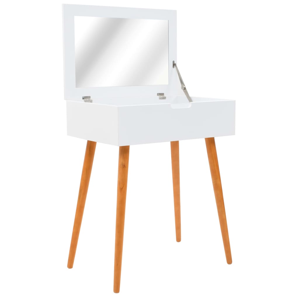 Dressing Table with Mirror MDF 60x40x75 cm - Newstart Furniture