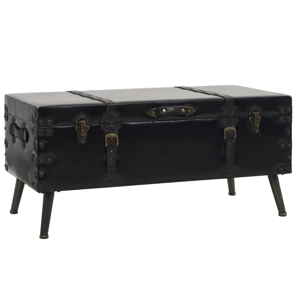 Coffee Table MDF and Steel 102x51x48 cm - Newstart Furniture