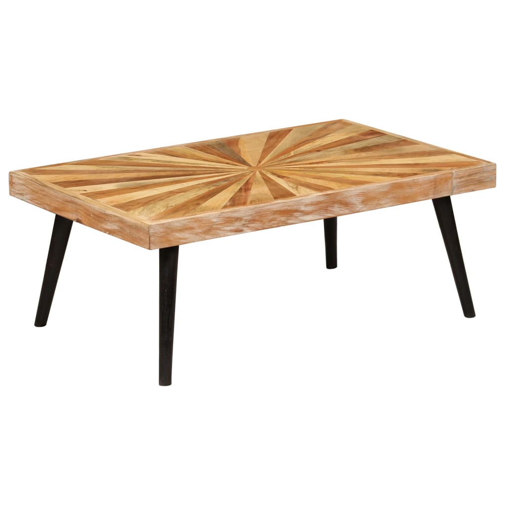Coffee Table Solid Wood Mango 90x55x36 cm - Newstart Furniture