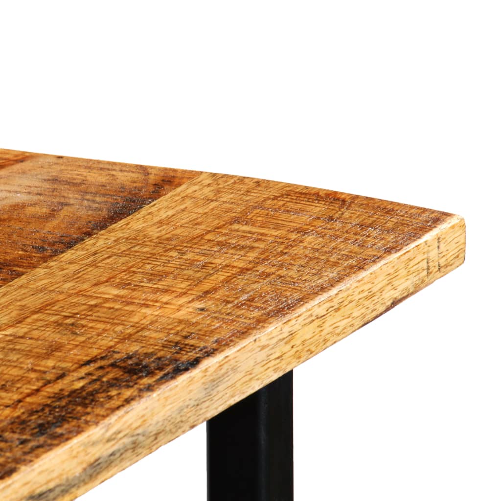 Tractor Bar Table Solid Mango Wood Red 60x120x107 cm - Newstart Furniture