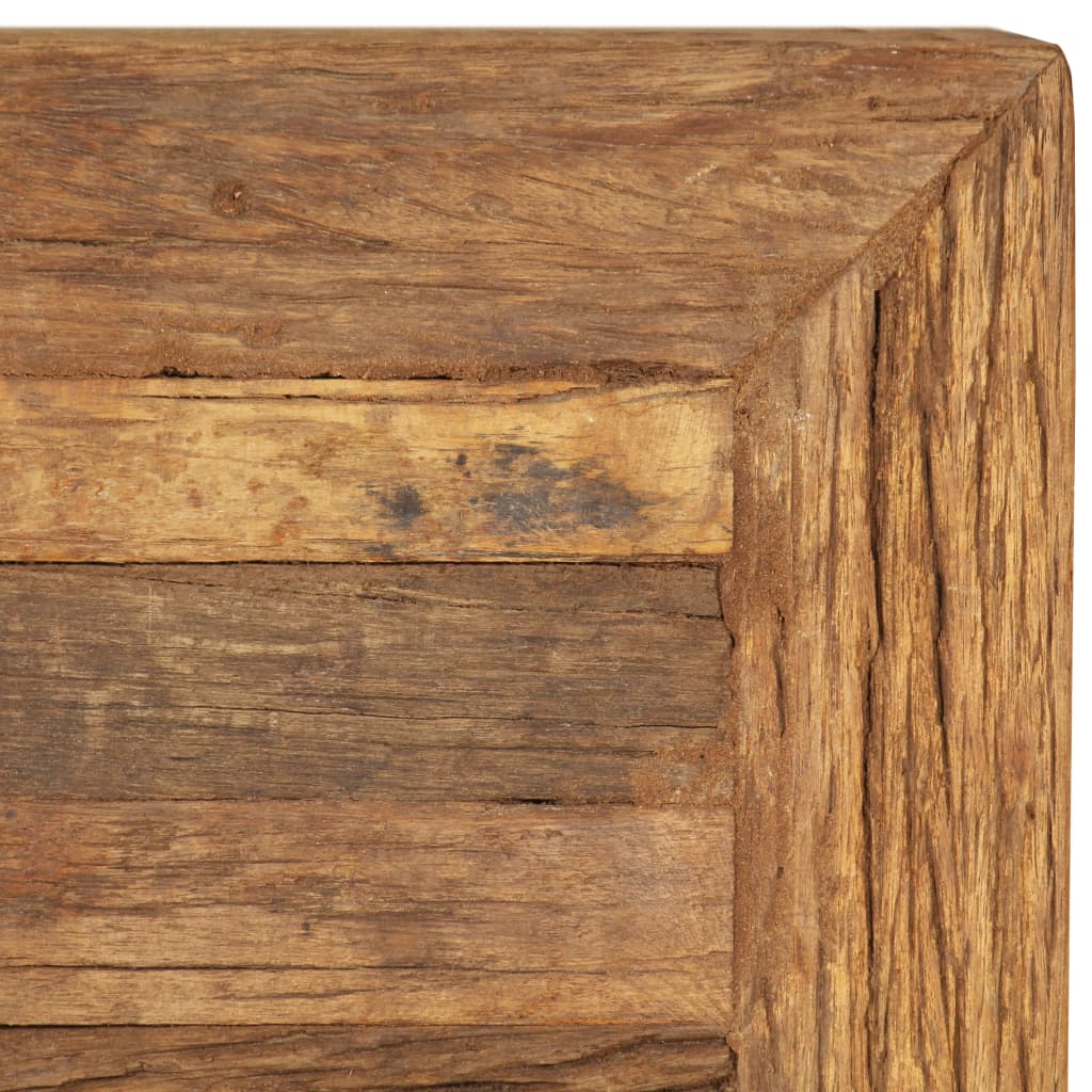 Coffee Table Solid Reclaimed Wood 70x70x30 cm - Newstart Furniture