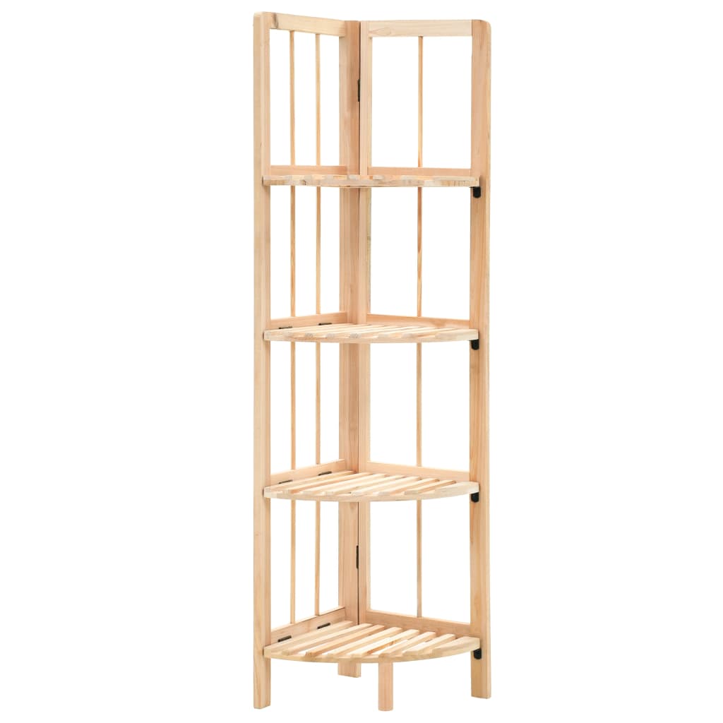 Corner Shelf Cedar Wood 27x27x110 cm - Newstart Furniture