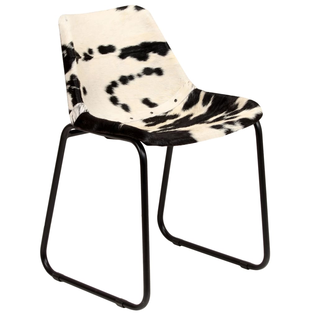 Dining Chair 4 pcs Genuine Goat Leather - Newstart Furniture