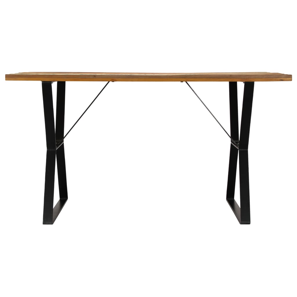 Dining Table 140x80x76 cm Solid Reclaimed Wood - Newstart Furniture