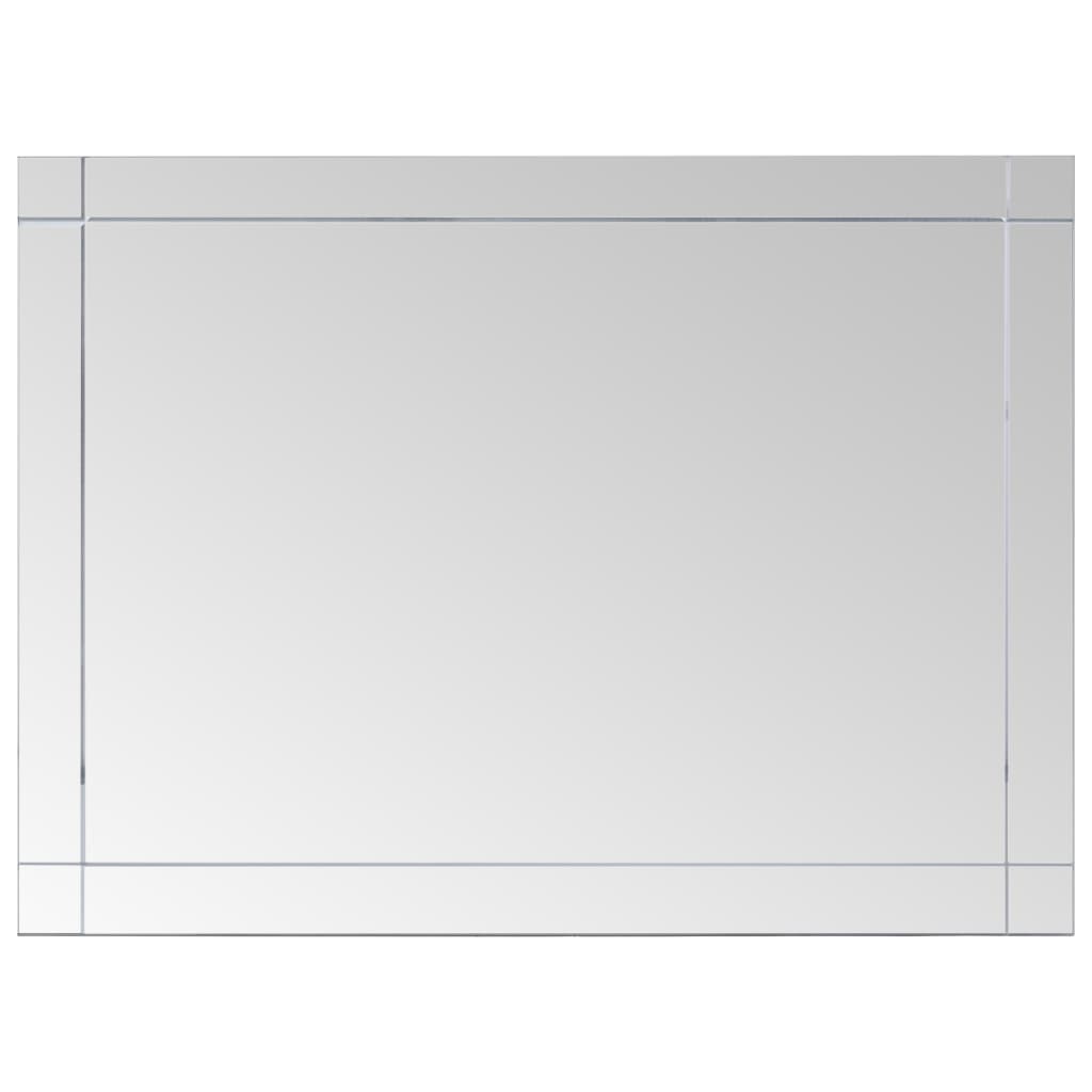 Wall Mirror 60x50 cm Glass - Newstart Furniture