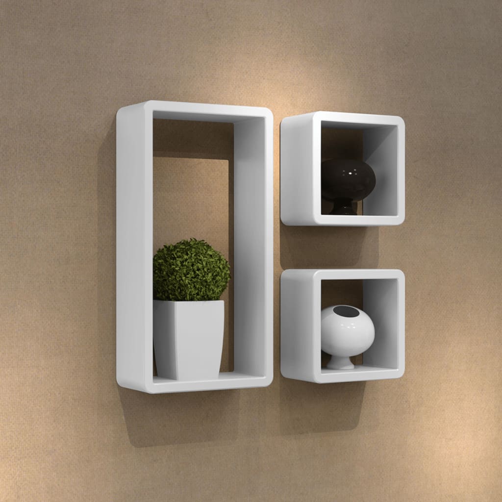 Cuboid shelf set of 3 - Newstart Furniture