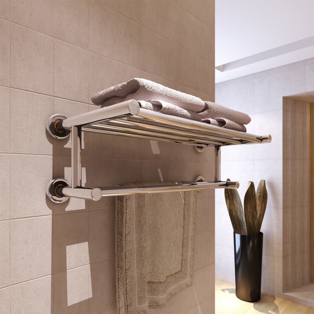 Stainless Steel Towel Rack 6 Tubes - Newstart Furniture